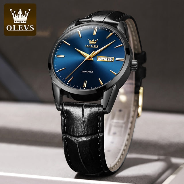 Olevs | Leather Watch