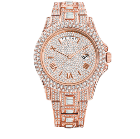 Miss Fox | Full Iced Crystal Watch