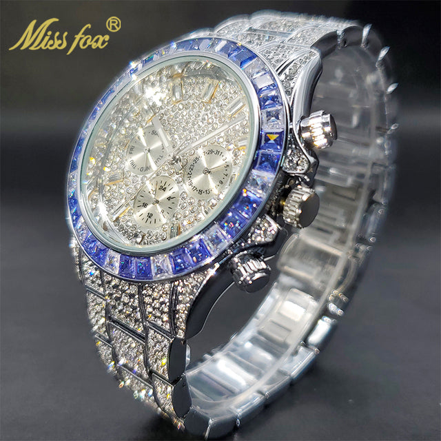 Miss Fox | Mens Iced Watch