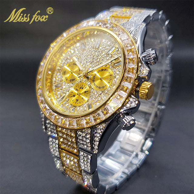 Miss Fox | Mens Iced Watch