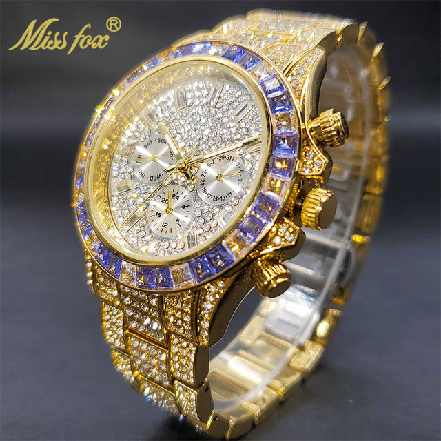 Miss Fox | Mens Iced Watch