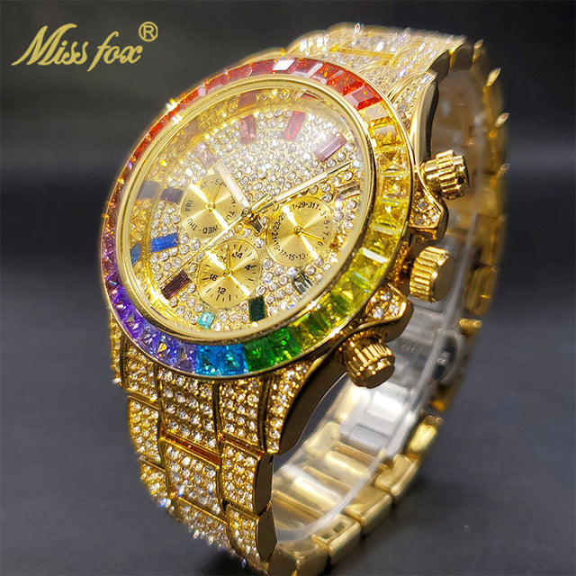 Miss Fox | Mens Iced Watch