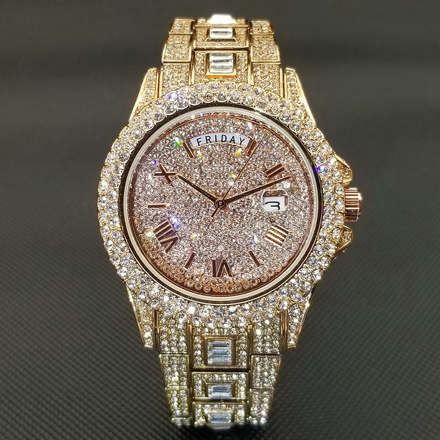 Miss Fox | Full Iced Crystal Watch