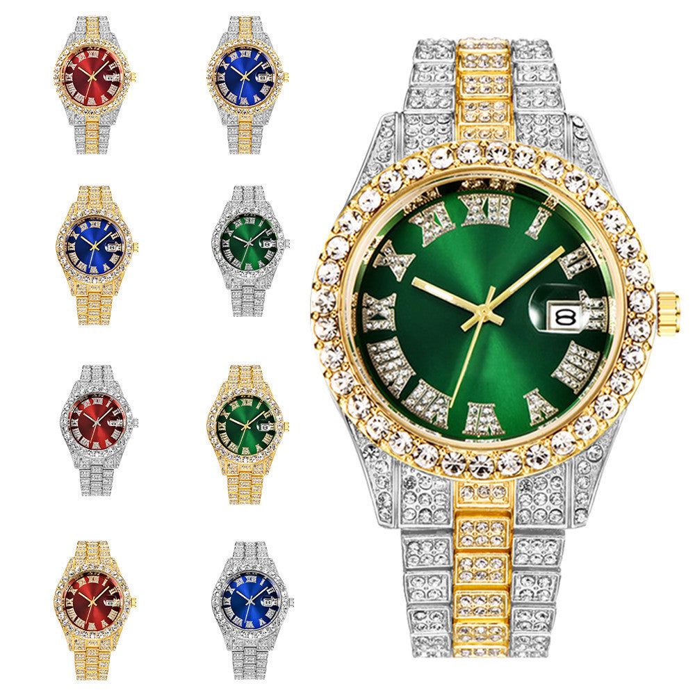 Giorgio Royal | Diamond Roman Watch