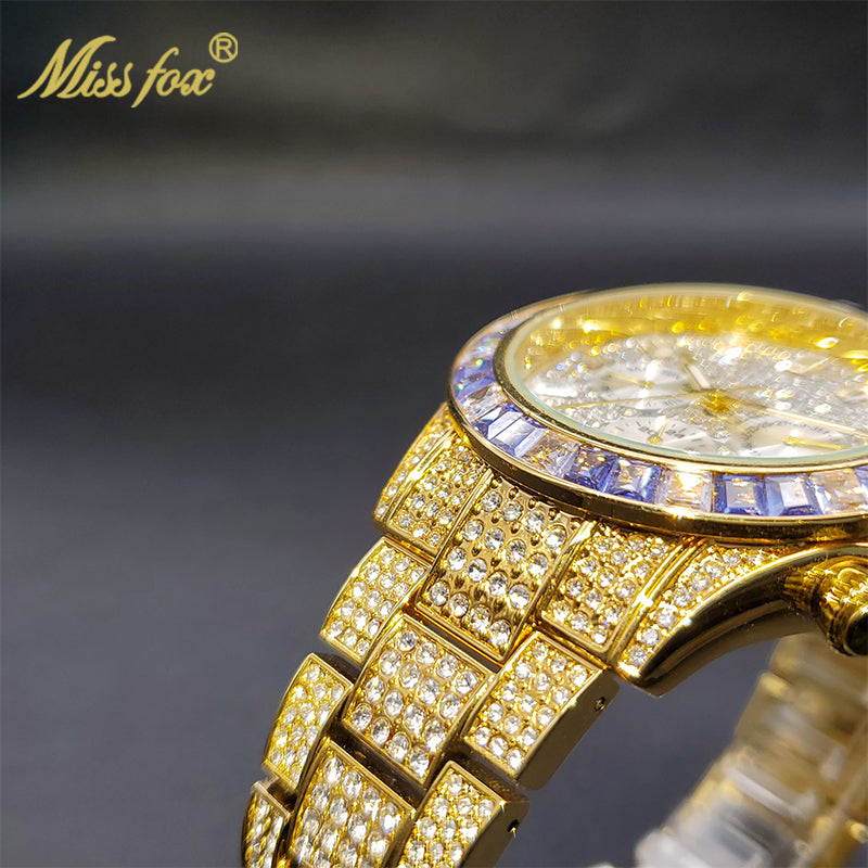 Miss Fox | Mens Iced Watch