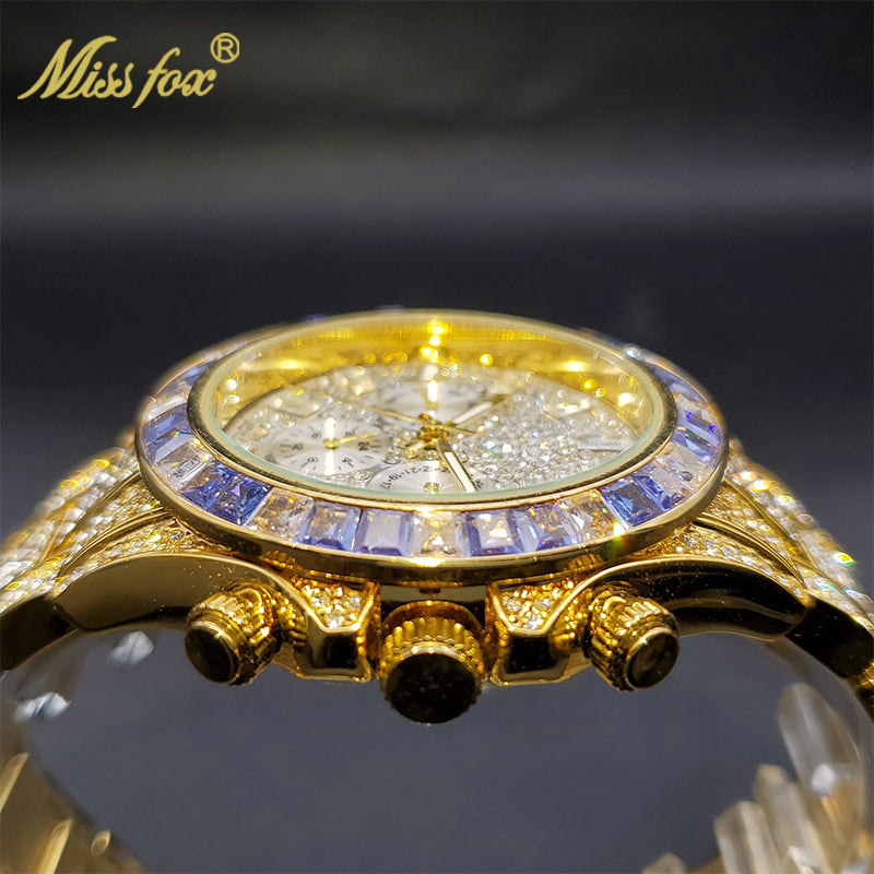 Miss Fox | Mens Iced Watch